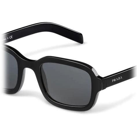 prada thick black sunglasses|knock off black prada sunglasses.